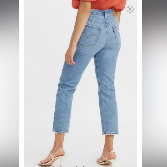 Levi's Premium 501 crop NWOT - Picture 2 of 8